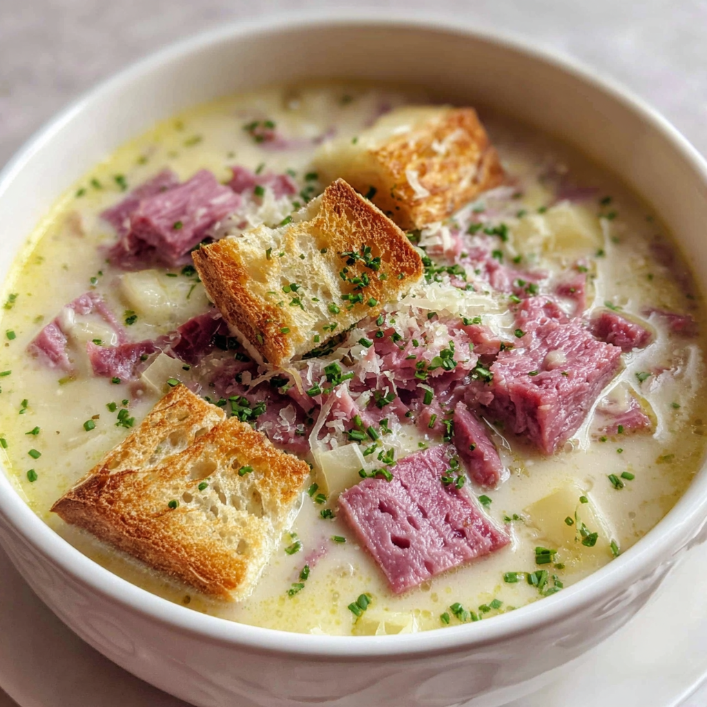 Deliciously Rich Creamy Reuben Soup for Home Cooks