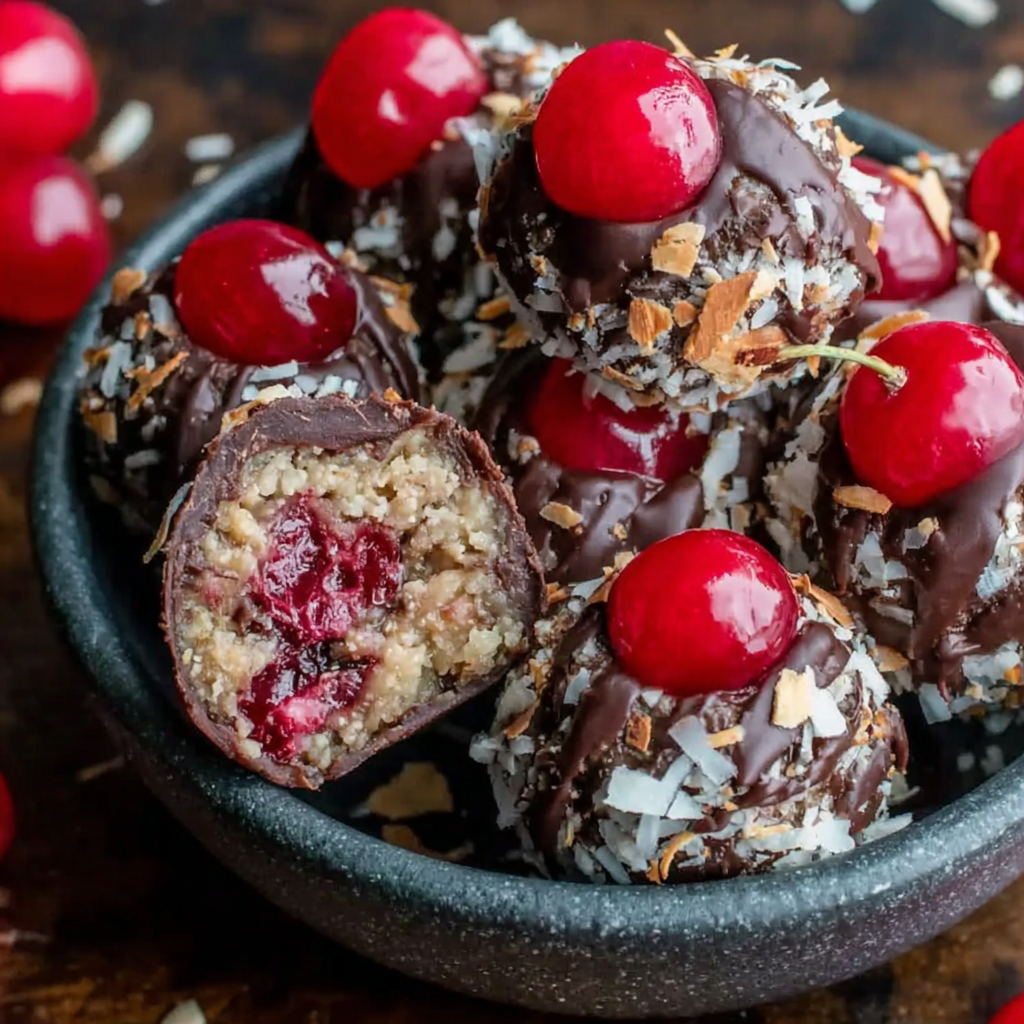 Indulge in Decadent Cherry Bourbon Balls