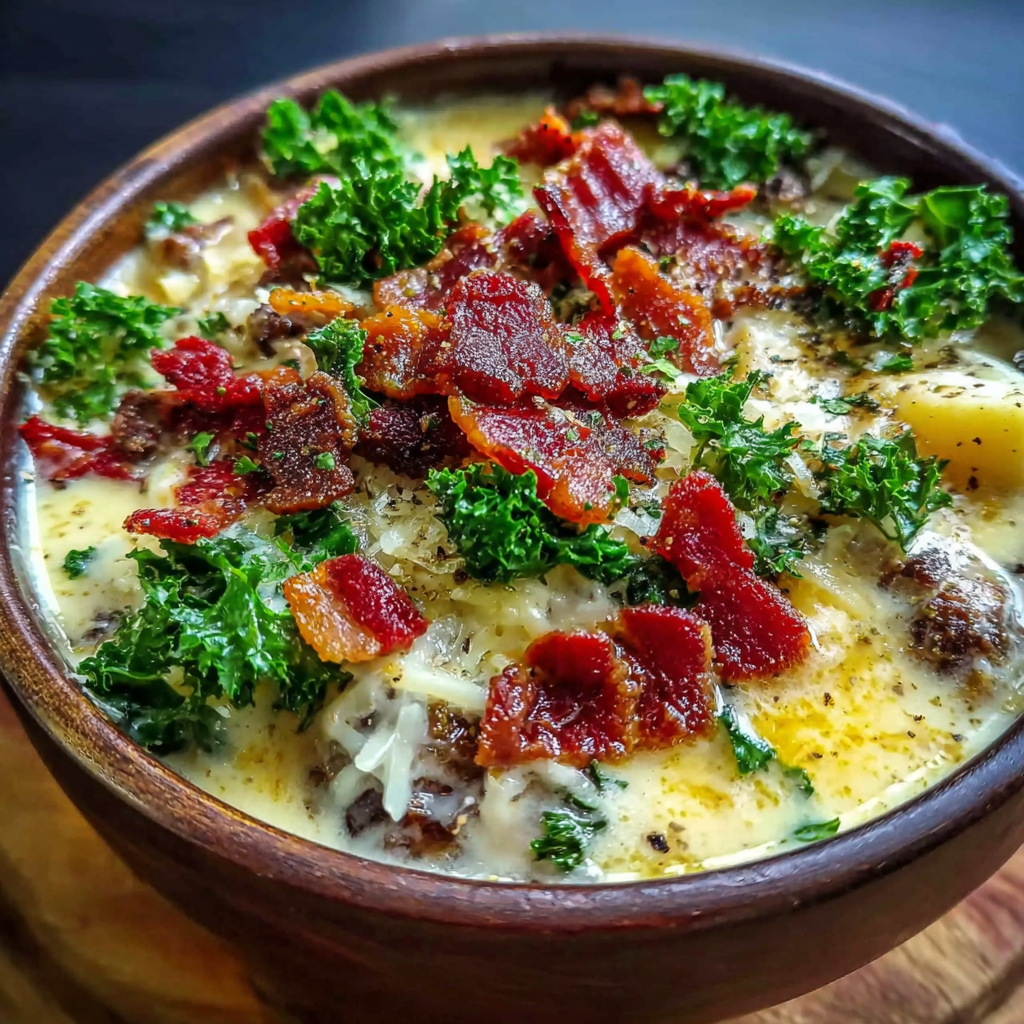 Creamy Slow Cooker Zuppa Toscana Soup Recipe